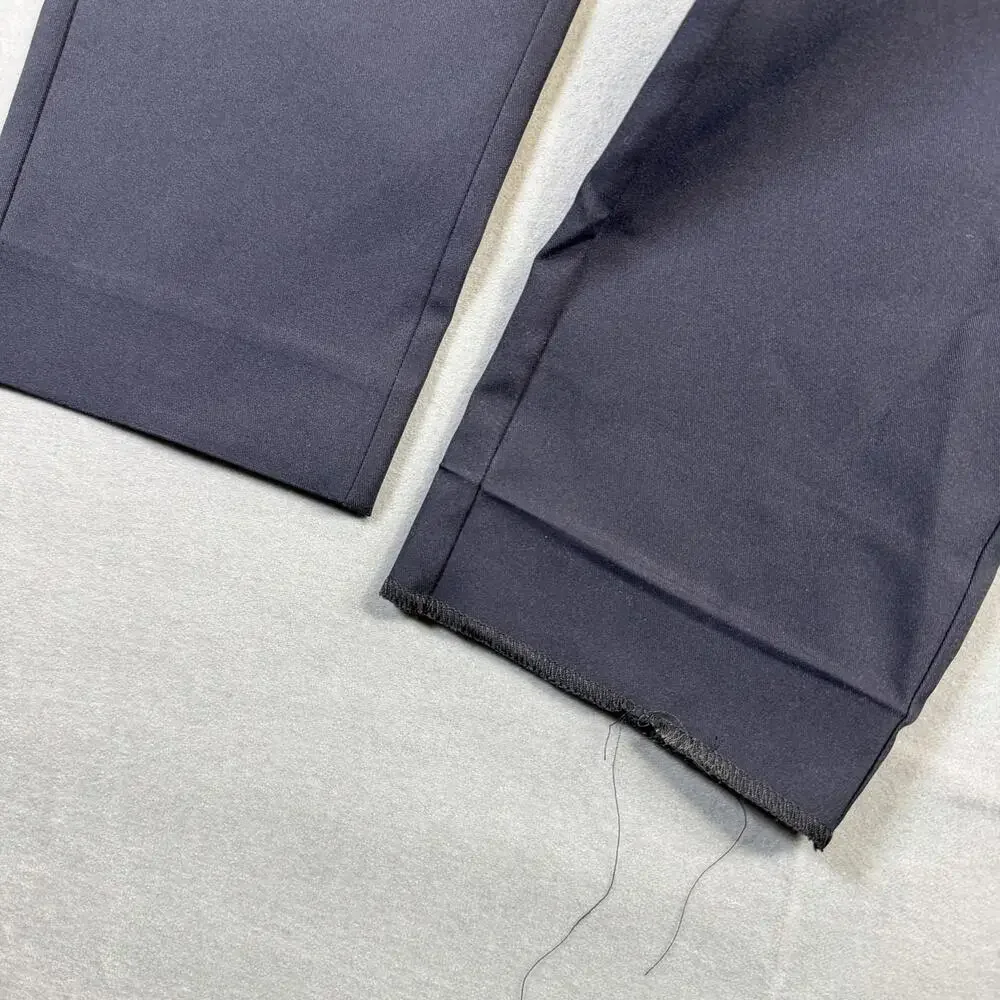 BYLT Executive Pants Mens 33 Navy Tapered Performance Stretch Anti Wrinkle